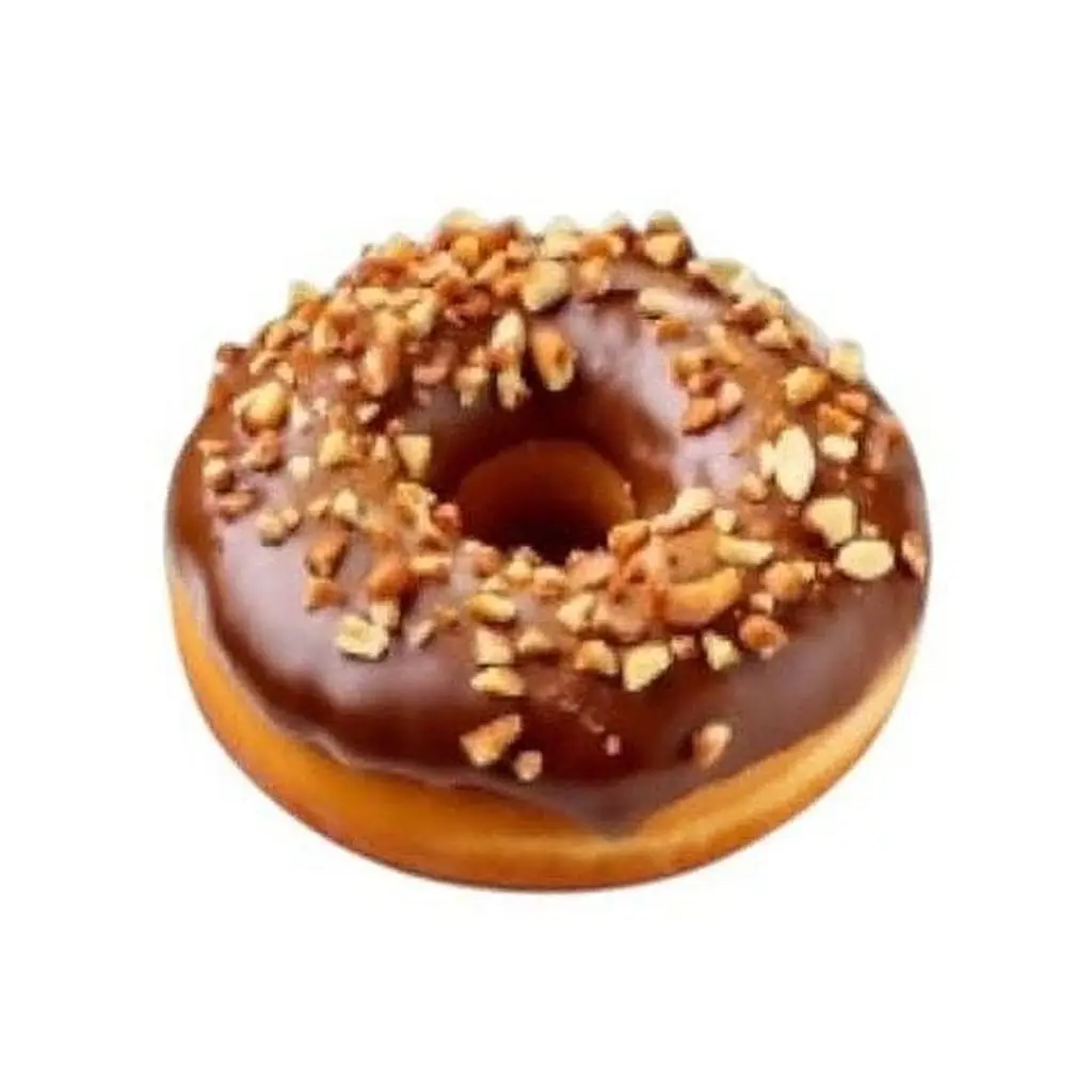 Hazelnut Chocolate Ring Donut