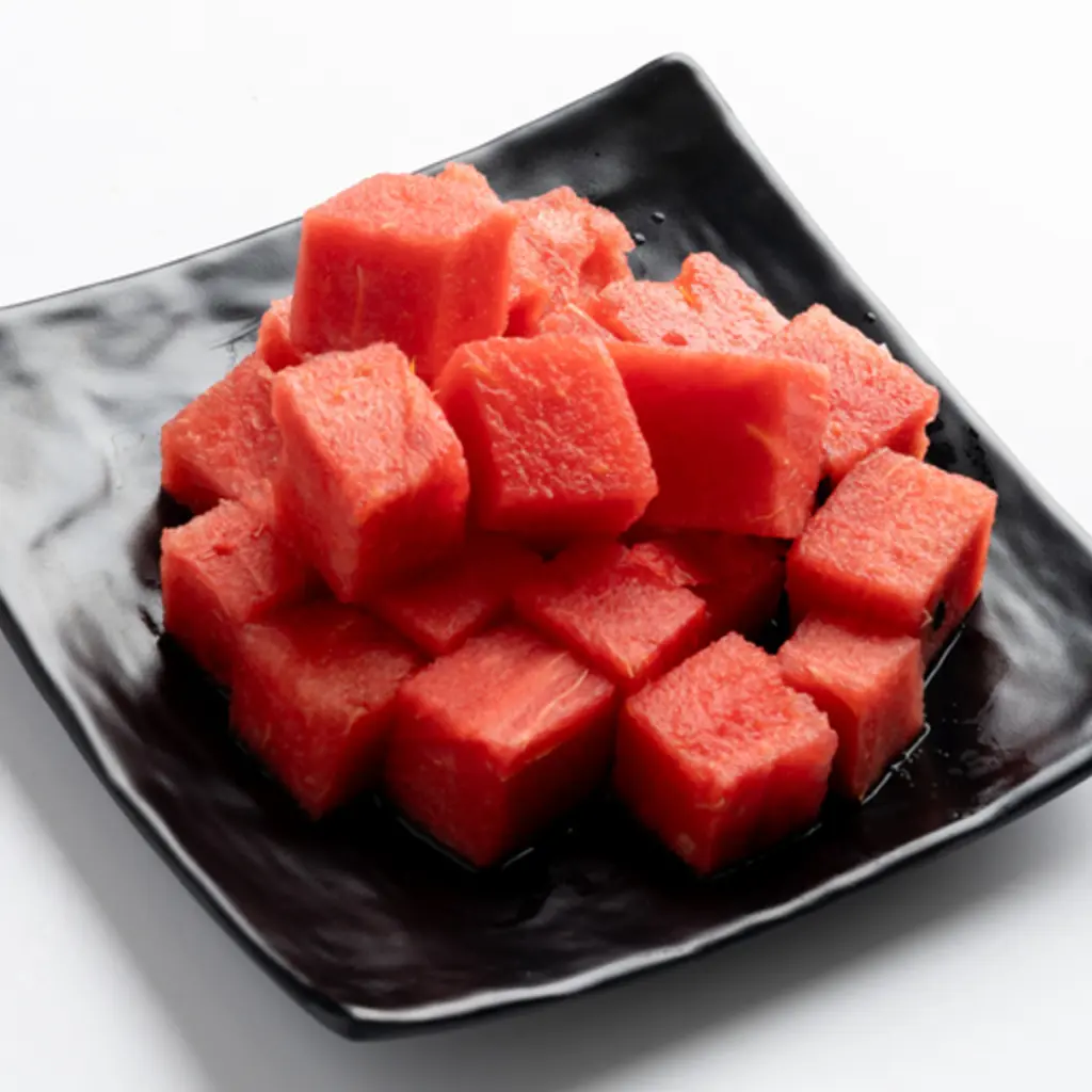 Cut watermelon