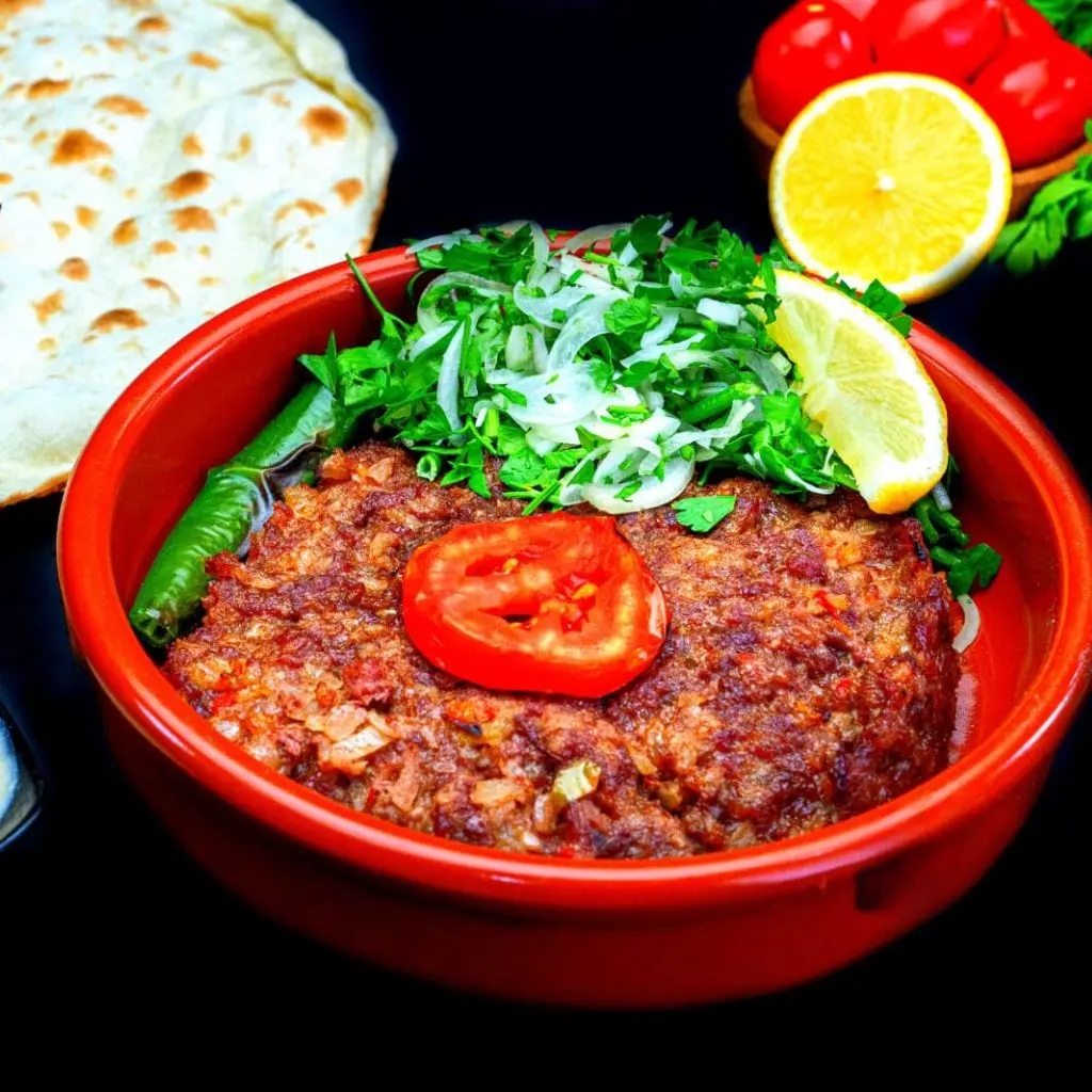 صنية كفتة لحم بالفرن - نفر