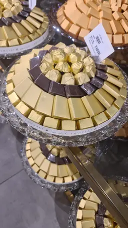 Luxury Crystal Wrapped Chocolate Platter