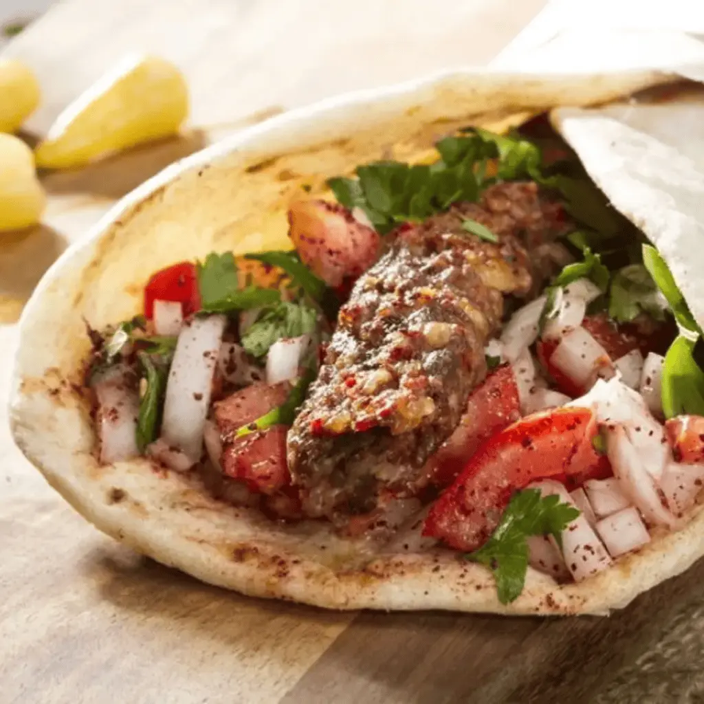 Meat Kebab Sandwich