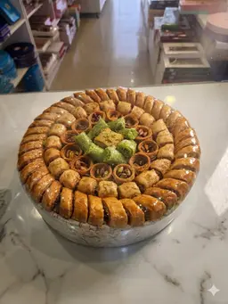 صينية بقلاوة المي سويت