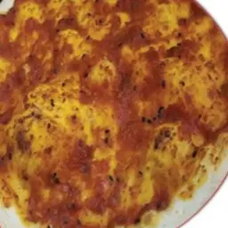 فطيرة محمرة سادة