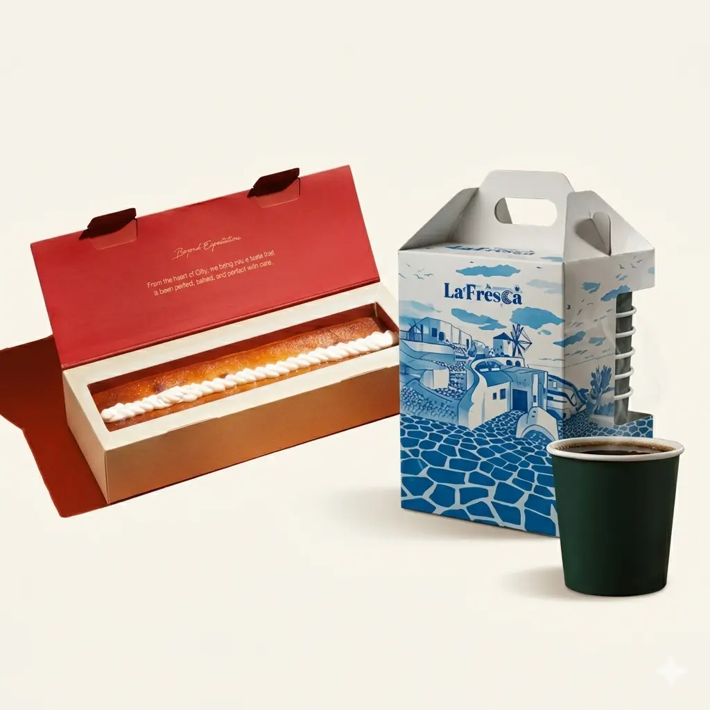 1 Friday Coffee Jug + Basbousa Box