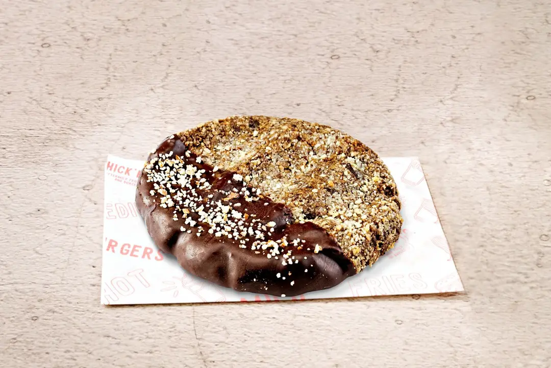 Vegan Choco Almond Cookies