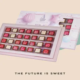 Girls newborn chocolate box