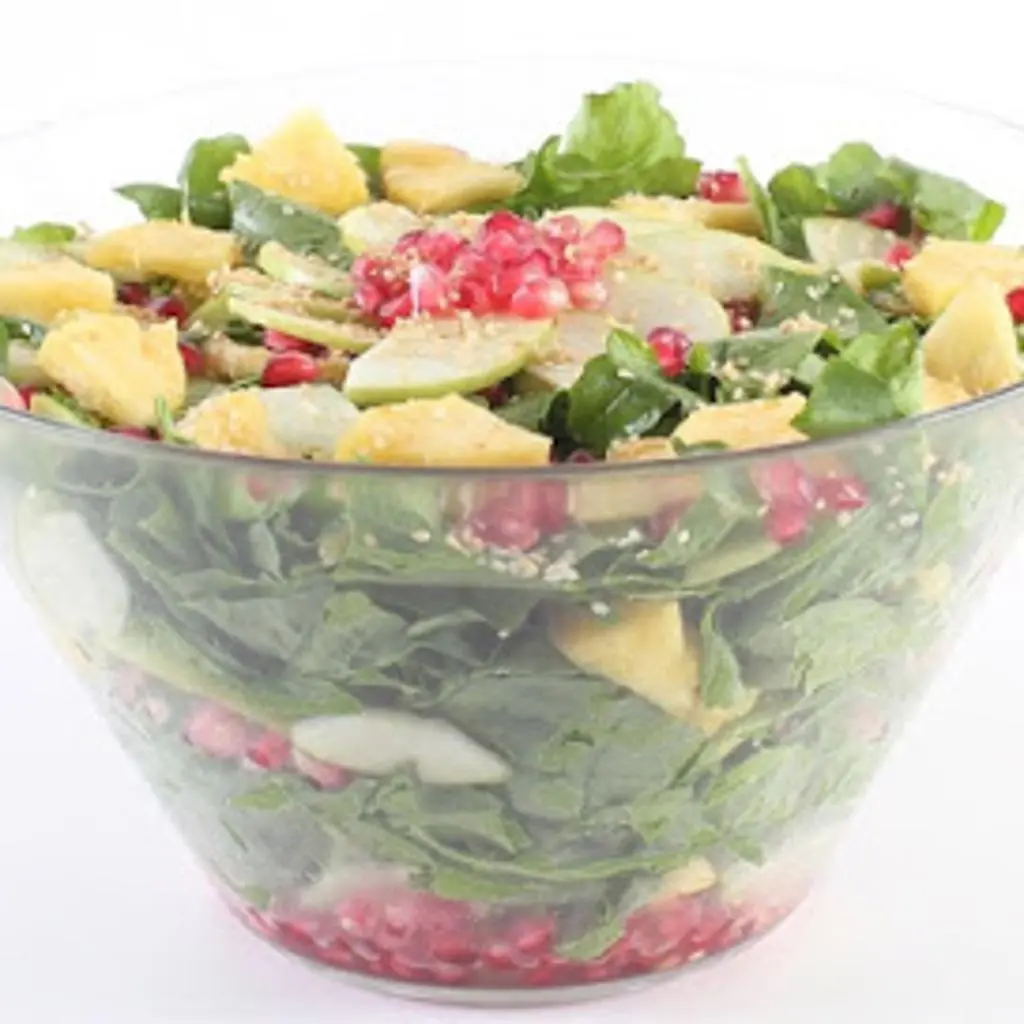 Green Apple and Pineapple Salad