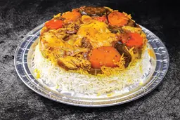 دجاج مقلوبة - نصف حبة