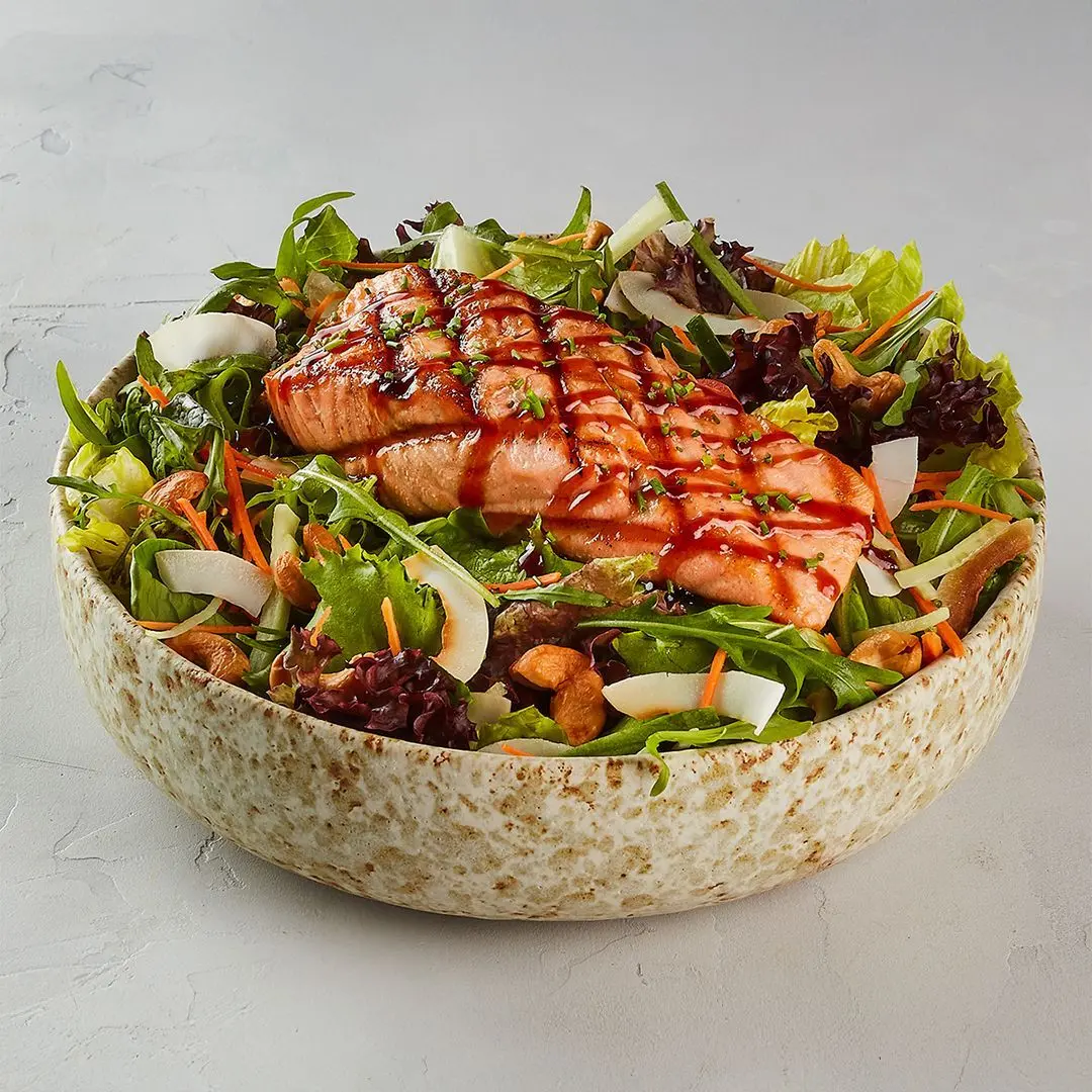 Thai Grilled Salmon Salad