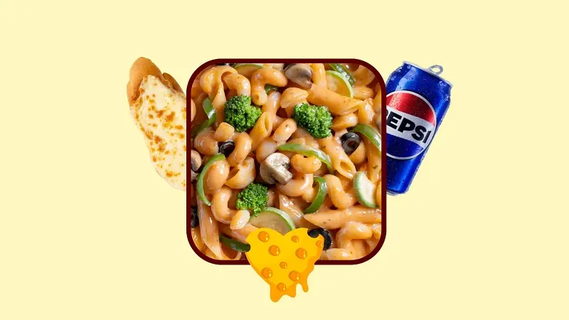 Cheesy Vegetable Pasta Combo