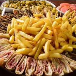 صحن شاميات مشكل
