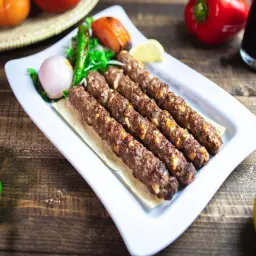 كباب بجبنة الحلوم
