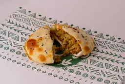 فطيرة فلافل دائري