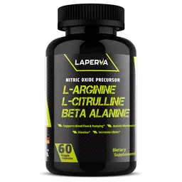 Laperva L Arginine L Citrulline Beta Alanine 60 Veggie Capsules