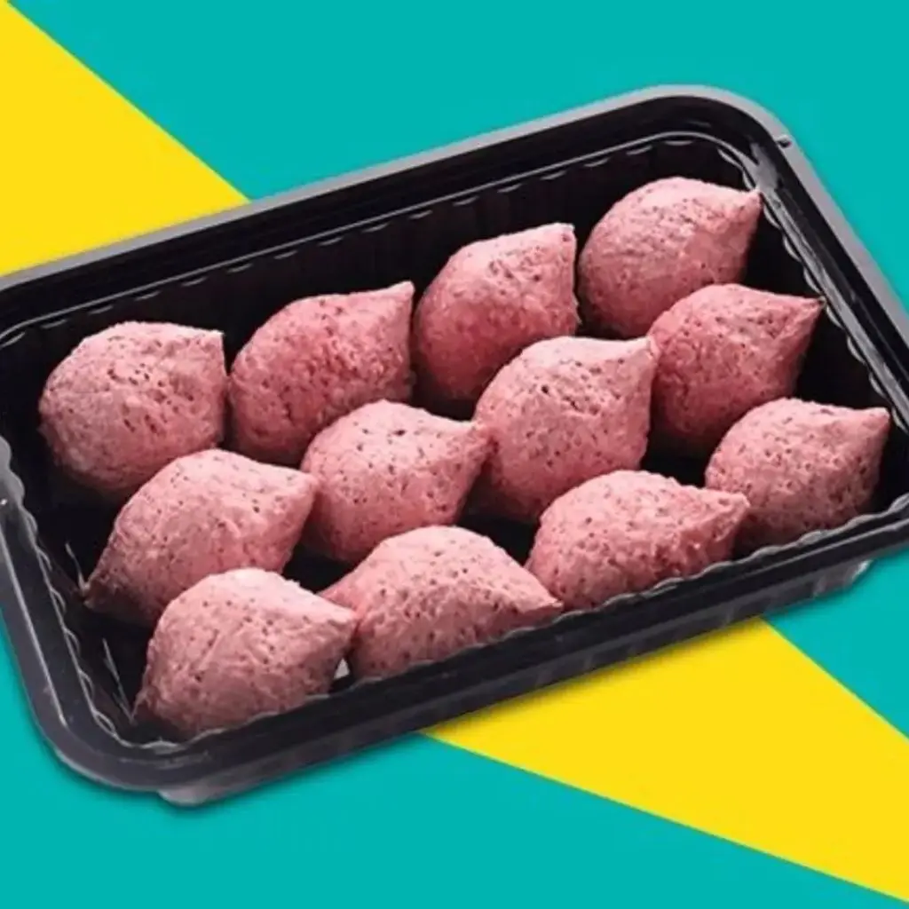 Frozen Beetroot Kibbeh with Meat