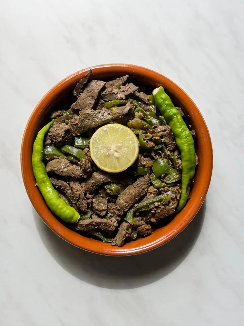 طاجن كبده
