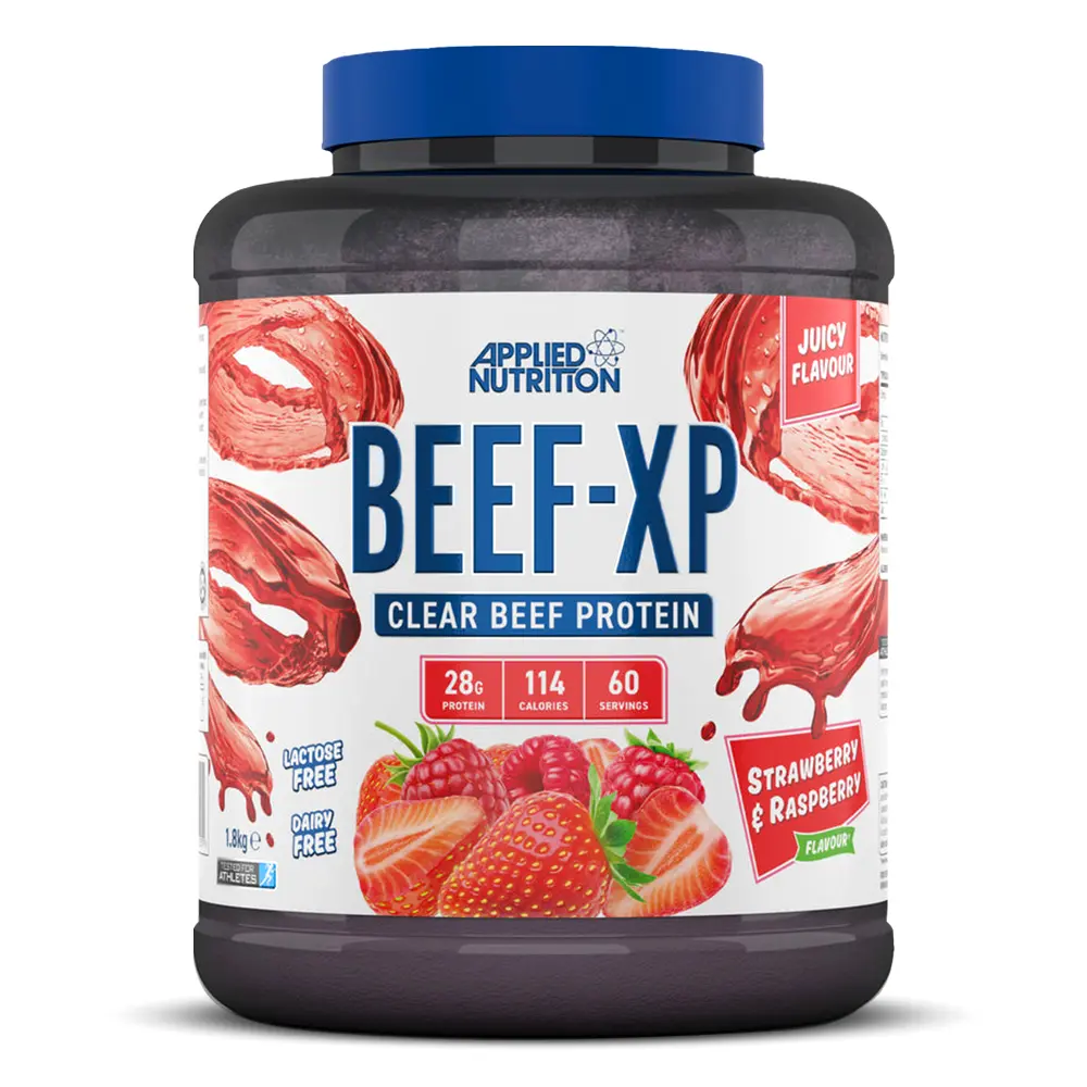 أبلايد نيوتريشن Beef-xp بروتين لحم بقري, الفراولة والتوت, 1.8 كجم