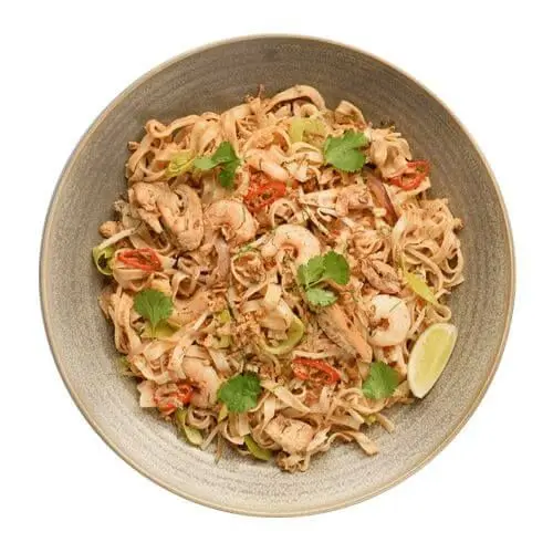 48. pad thai chicken & shrimp