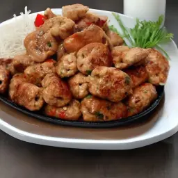 مبشور دجاج بدون أرز