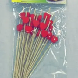 أعواد حلى شكل قلب