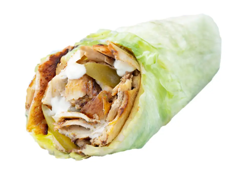 Keto Chicken Shawarma Sand