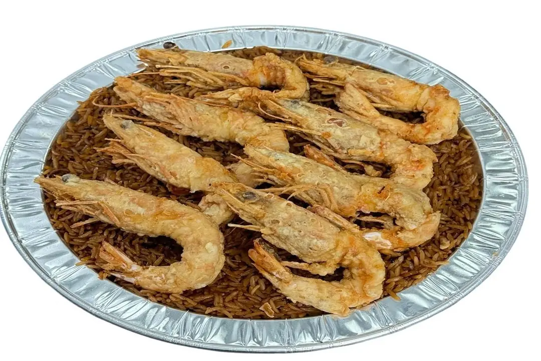 Large fried shrimp