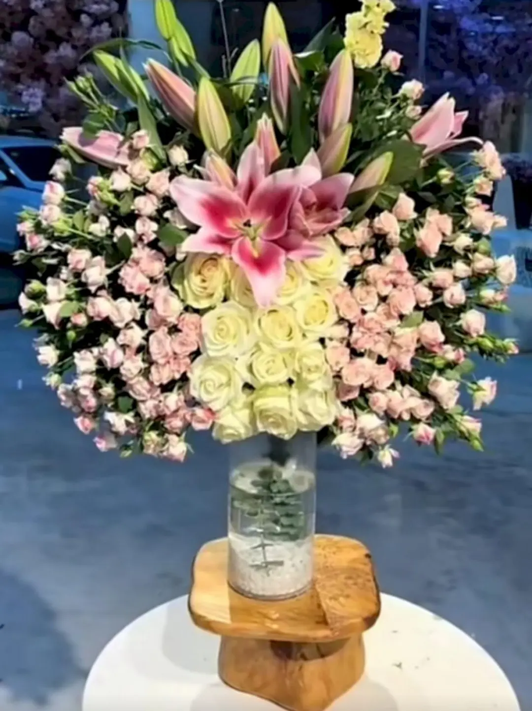 فازه ورد طبيعي 7