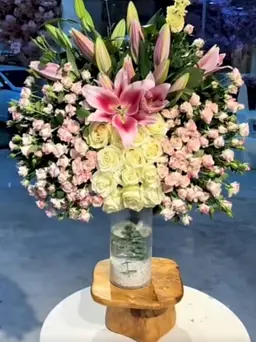فازه ورد طبيعي 7