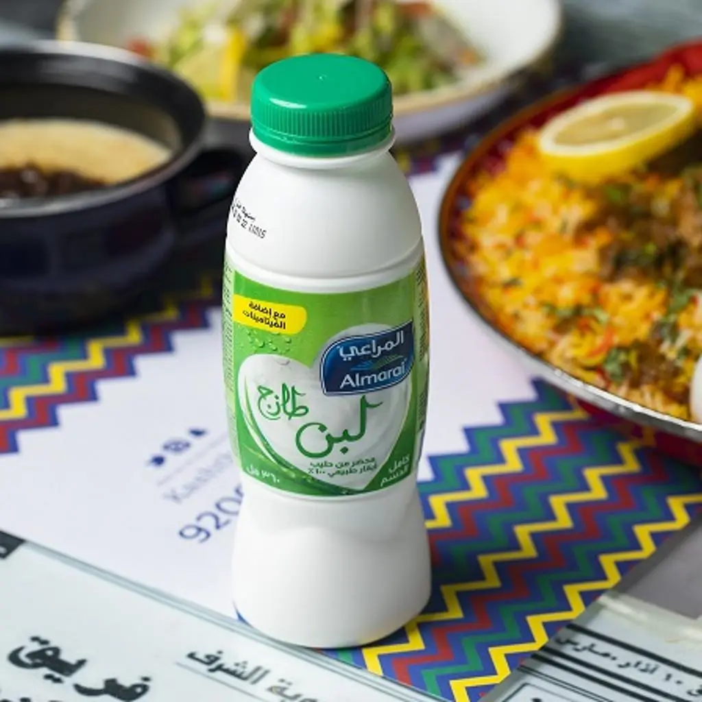 لبن طازج