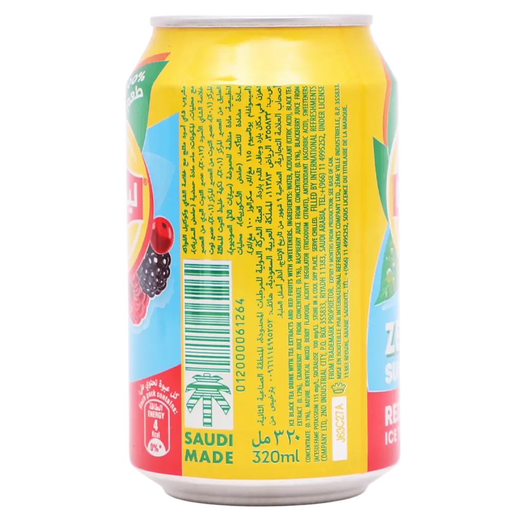 Lipton Ice Tea Red Fruits Zero Can 320 ml - view 4