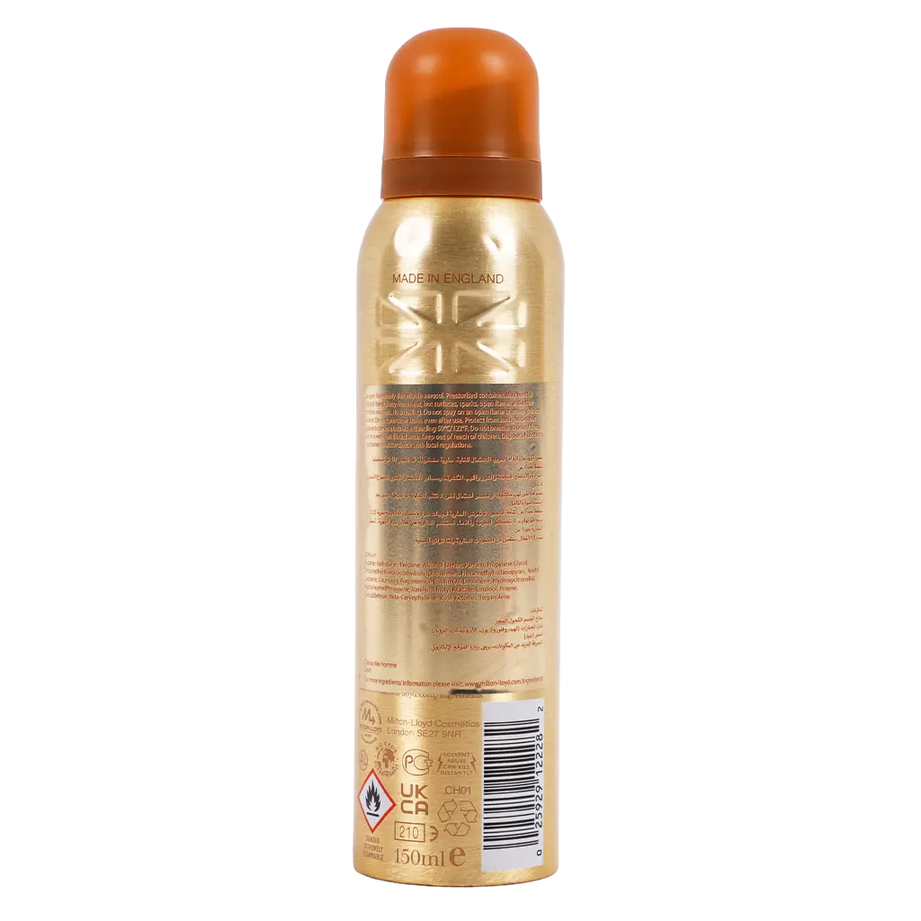 Colour Me Body Spray HOMME GOLD For Men 150 ml - view 2