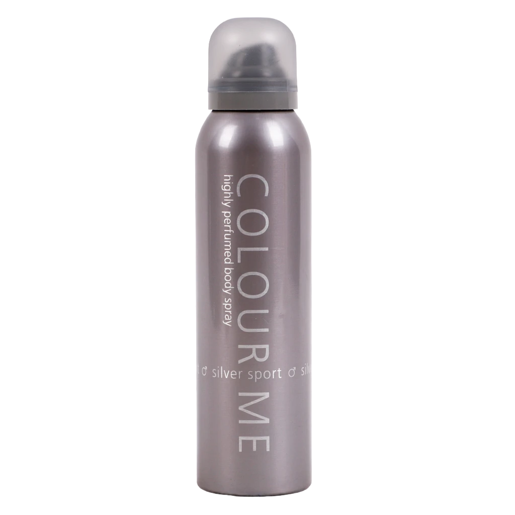 Colour Me Body Spray HOMME SILVER SPORT For Men 150 ml