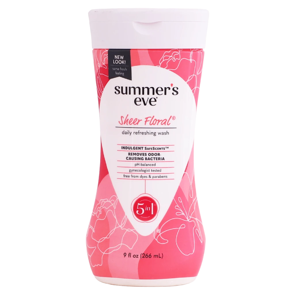 Summer's Eve Sheer Floral Feminine Wash For Sensitive Skin 266ml