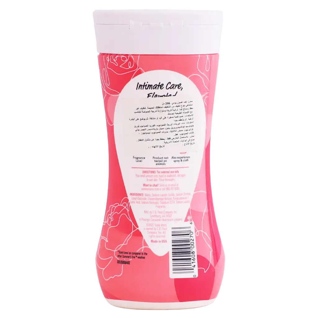 Summer's Eve Sheer Floral Feminine Wash For Sensitive Skin 266ml - view 2