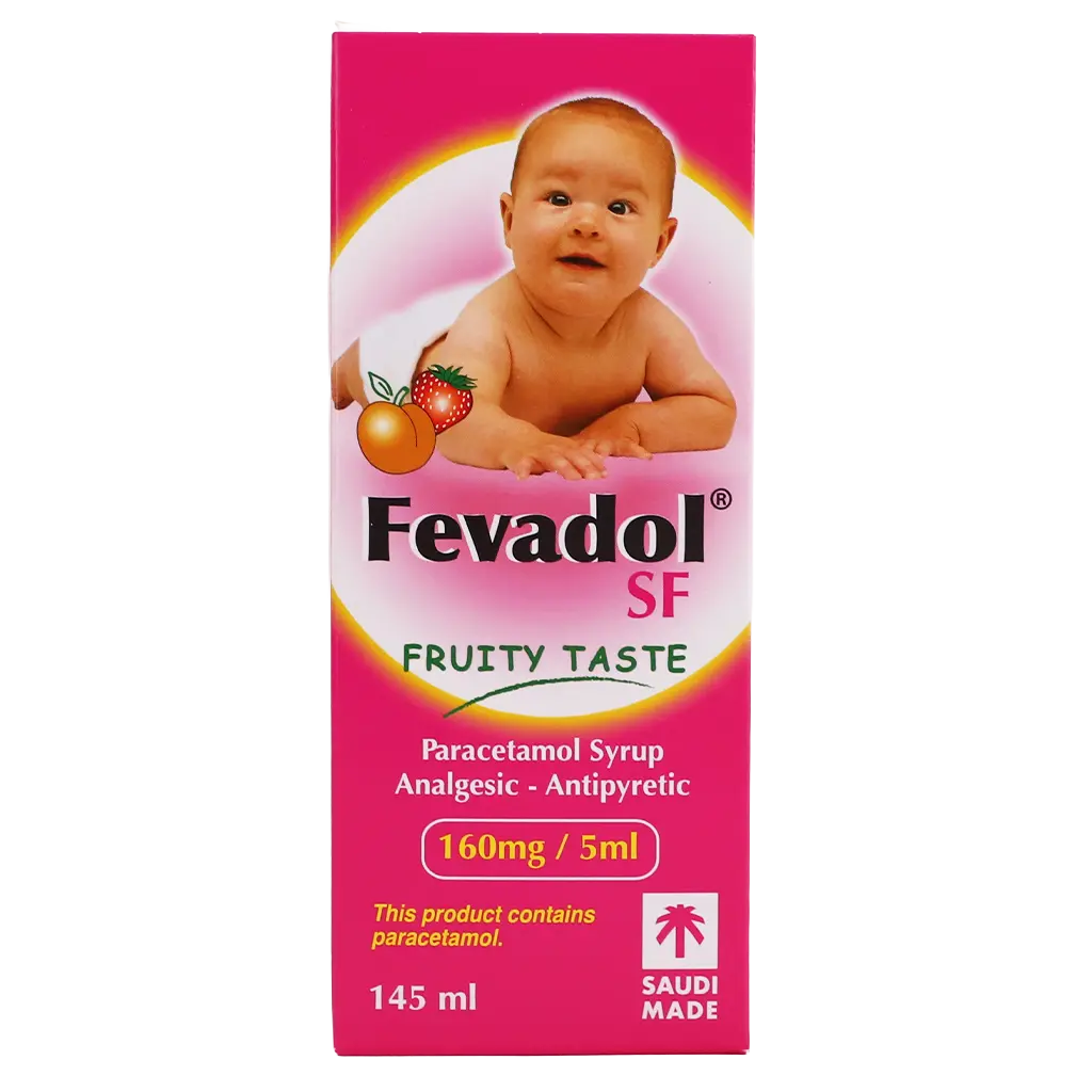 Fevadol Syrup Analgesic and Antipyretic 145 ml - view 3