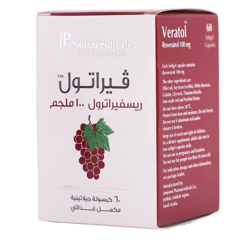 Jp Veratol 100 Mg 60 Capsules