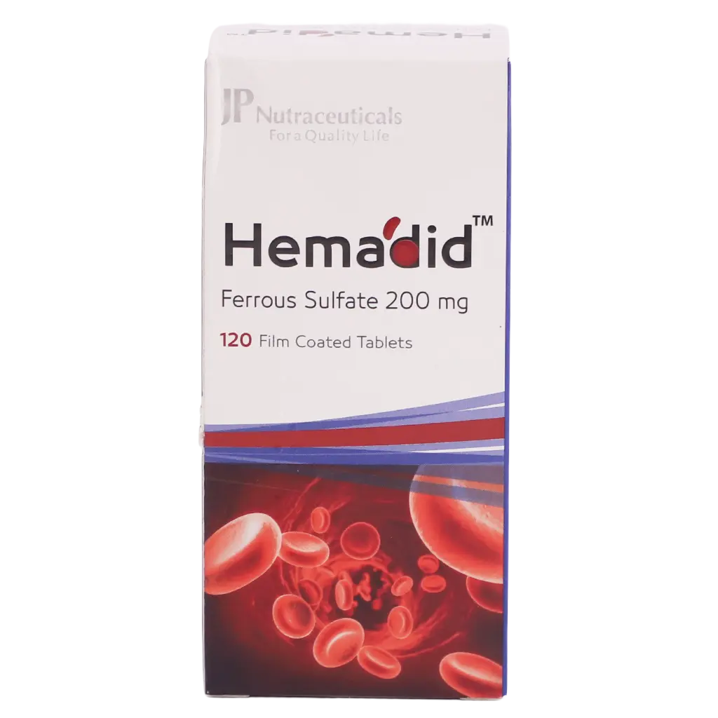 Jp Hemadid 200 mg 120 Tablets - view 3