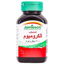 Jamieson Chelated Chromium 200 mcg 100 Tablets