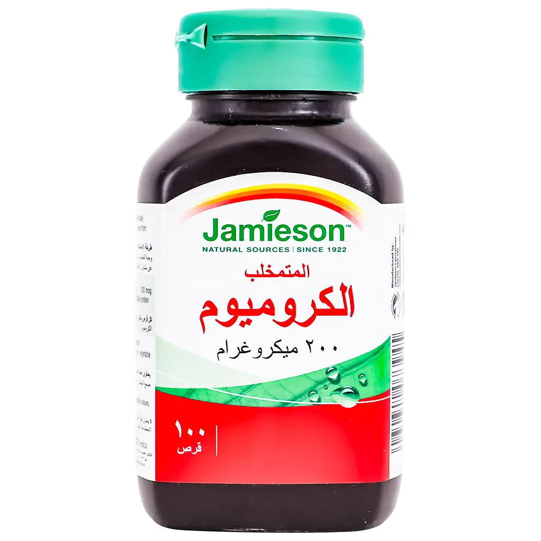 Jamieson Chelated Chromium 200 mcg 100 Tablets - view 1