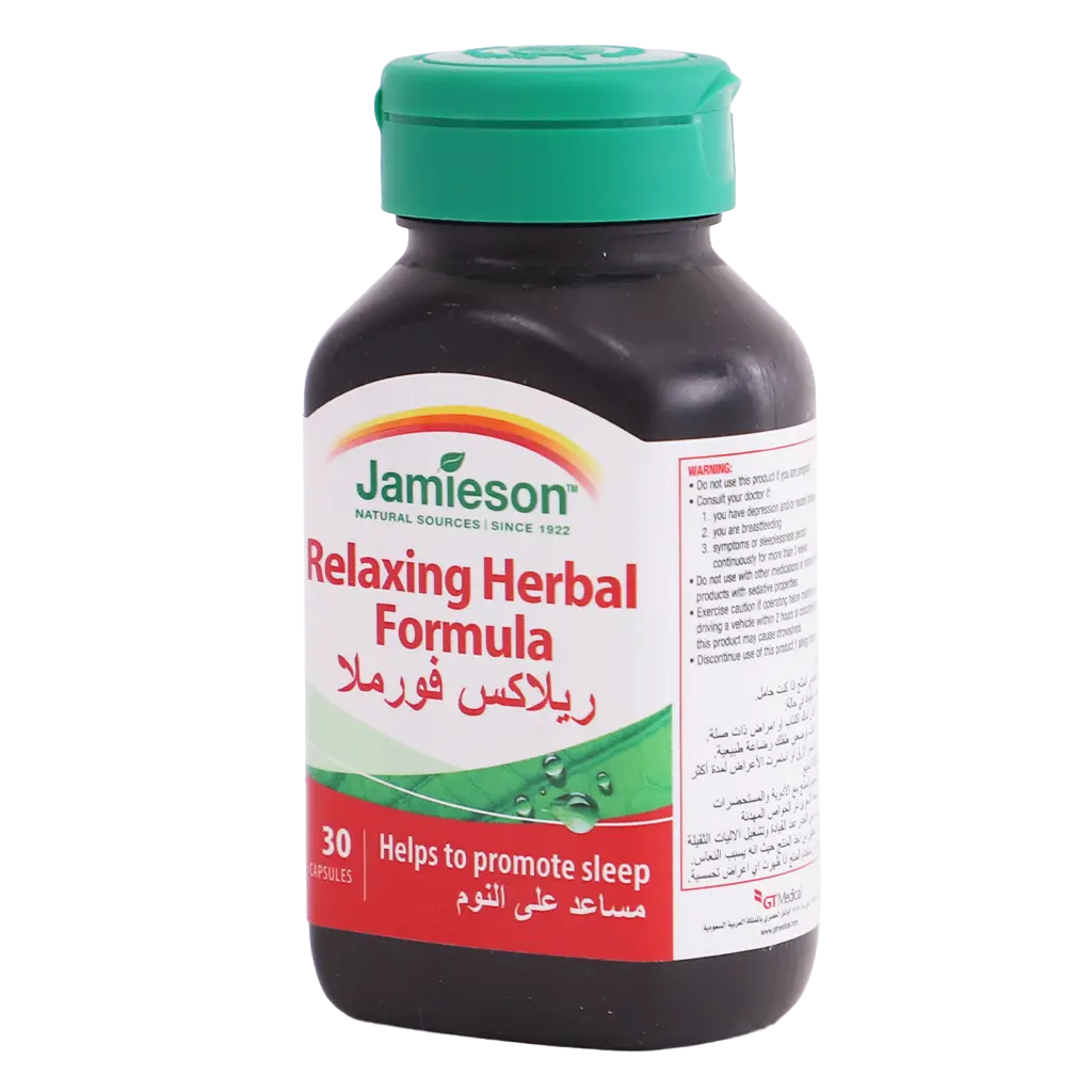 Jamieson Relaxing Herbal Formula 30 Caps - view 1