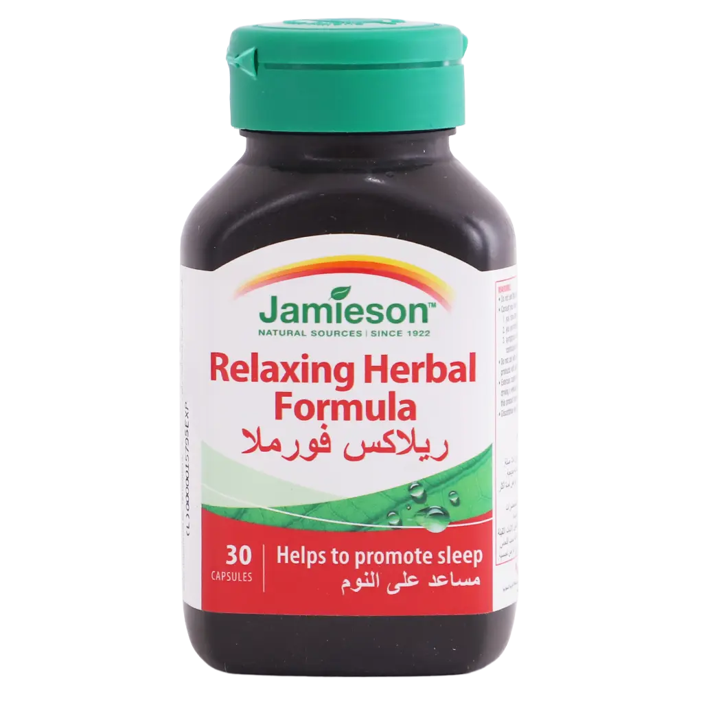 Jamieson Relaxing Herbal Formula 30 Caps - view 2