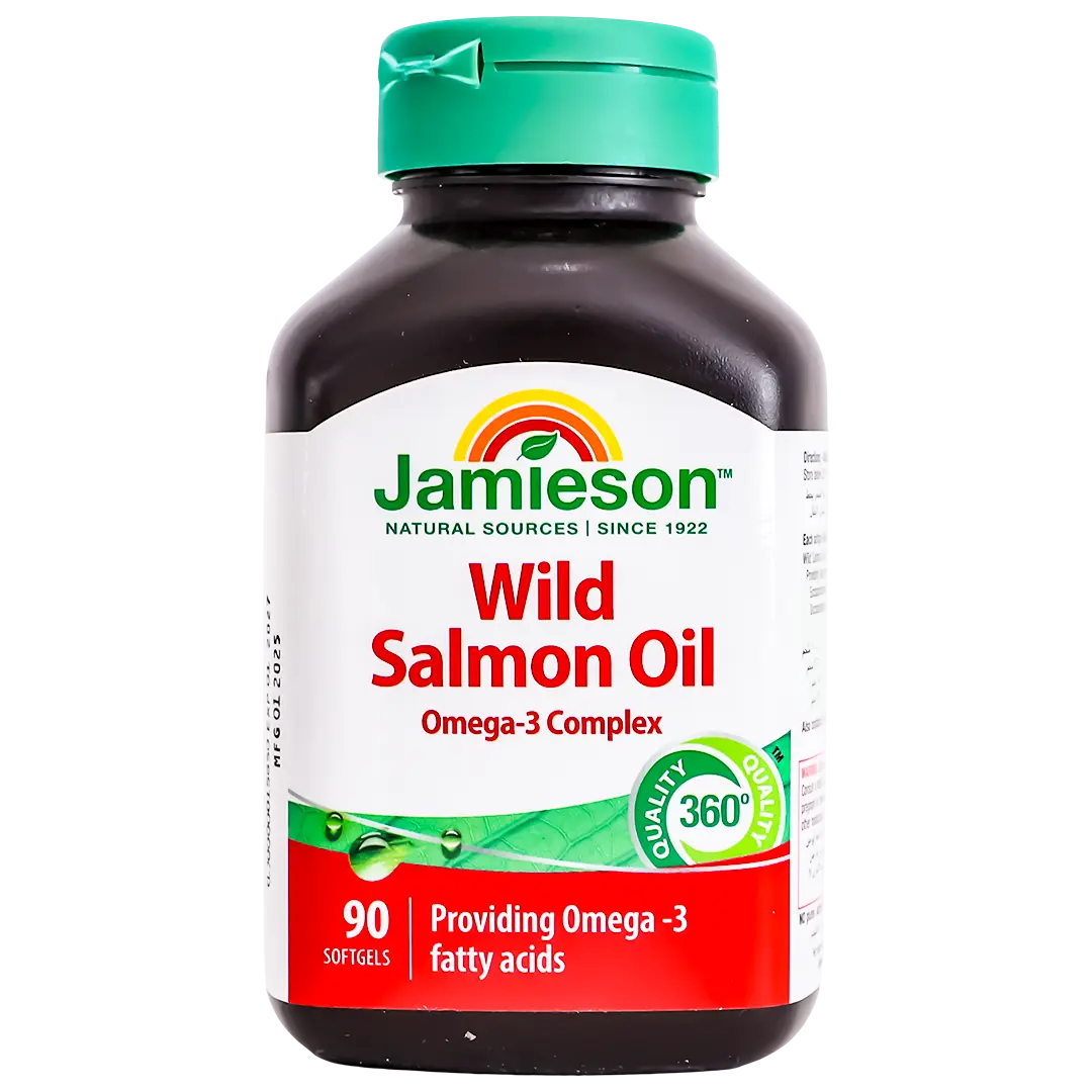Jamieson Wild Salmon Oil 90 Softgels Tablets - view 2