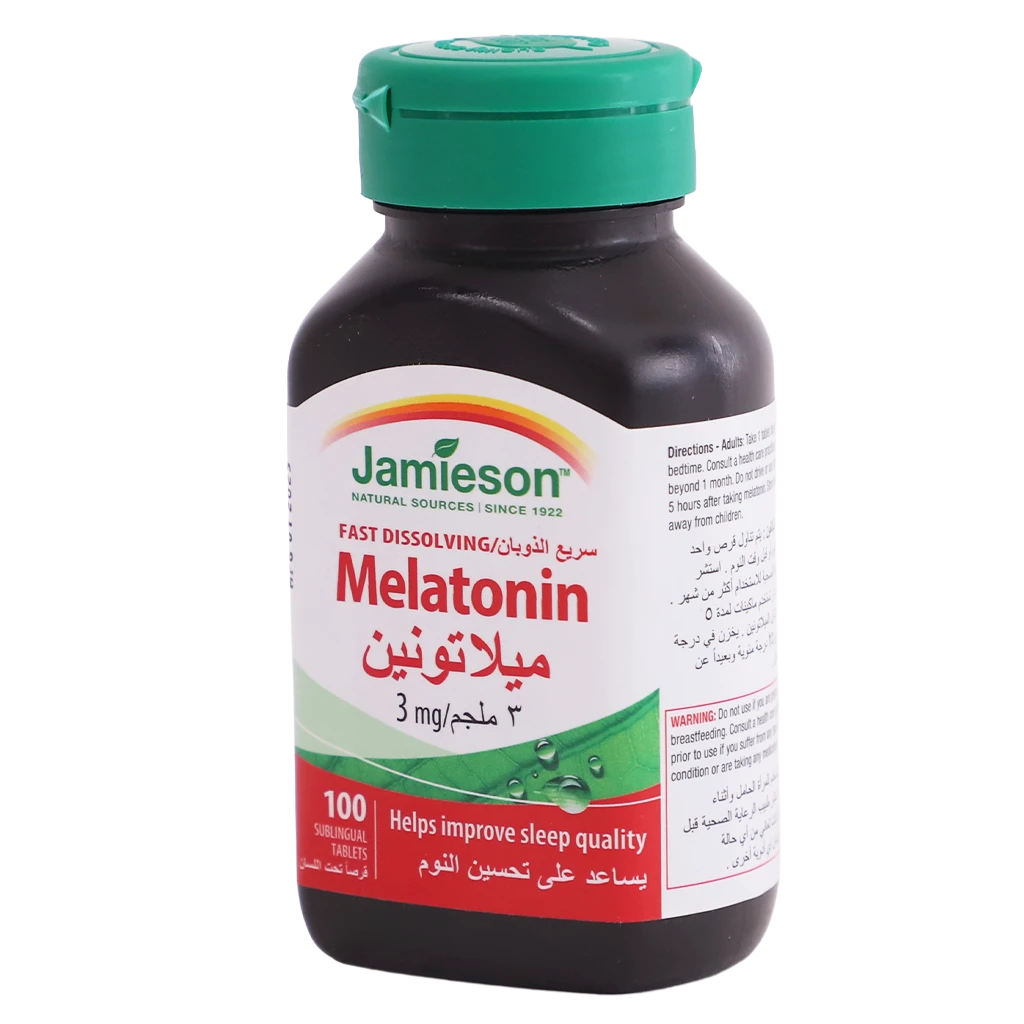 Jamieson Melatonion 3 mg 100 Sublingual Tablets