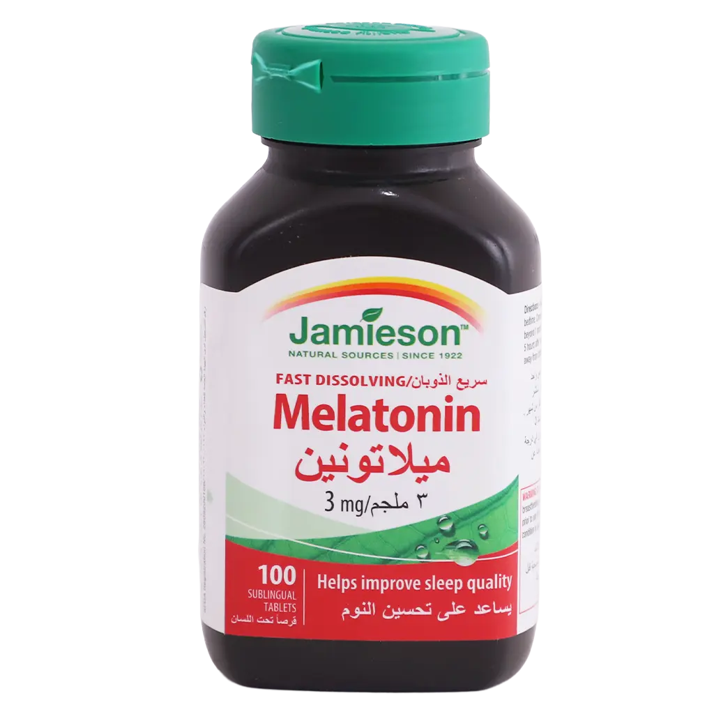 Jamieson Melatonion 3 mg 100 Sublingual Tablets - view 2