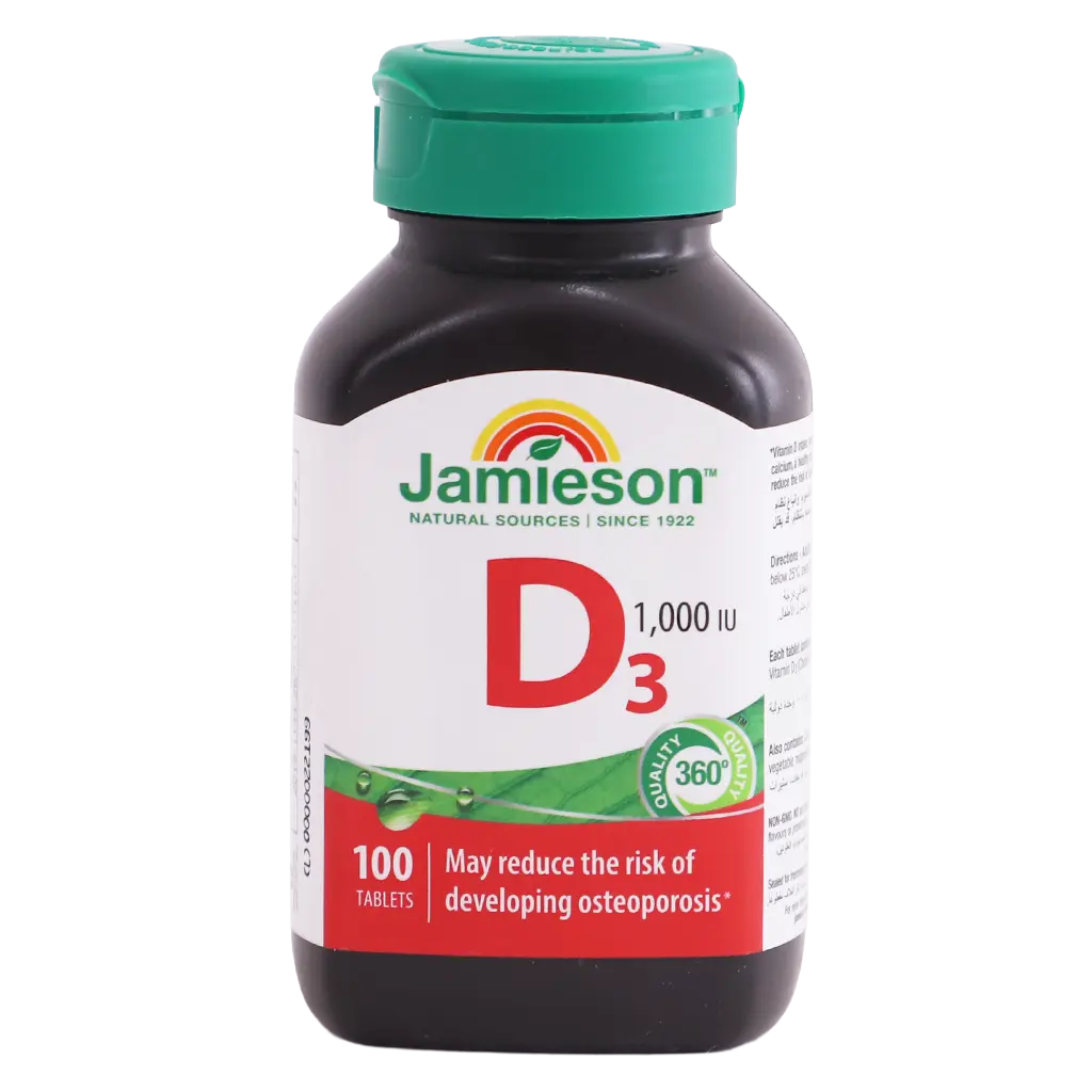 Jamieson Vitamin D3 1000 Iu 100 Tablets - view 3