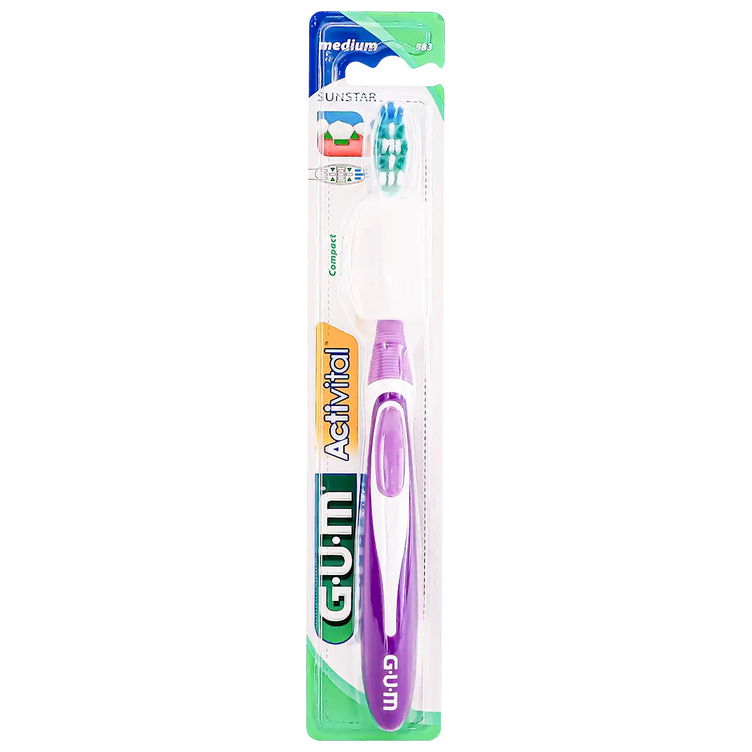 Gum Toothbrush Compact Activital Medium - view 1