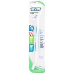Gum Proxabrush Click Plastic Handle Double Ended