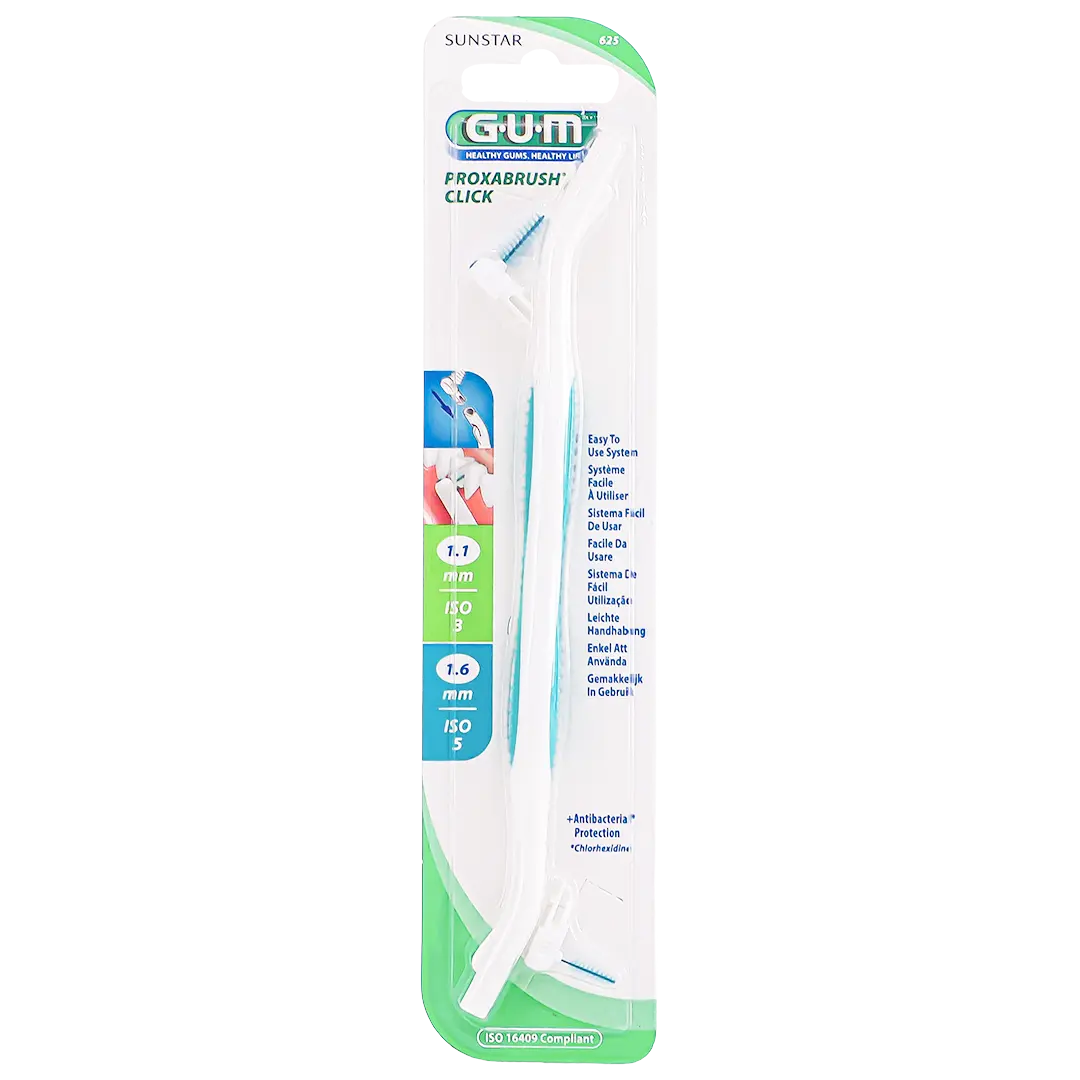 Gum Proxabrush Click Plastic Handle Double Ended - view 1