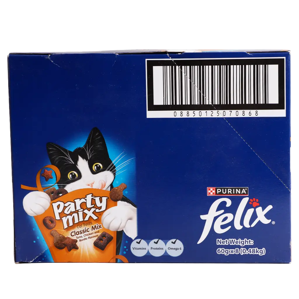 Felix Cat Treats Party Mix Party Mix 8X60 gm - view 3