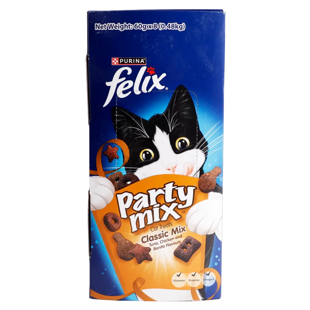 Felix Cat Treats Party Mix Party Mix 8X60 gm - view 4